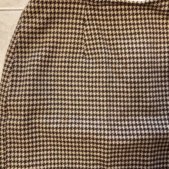 Ralph Lauren Wool Houndstooth midi skirt - Picture 7 of 12